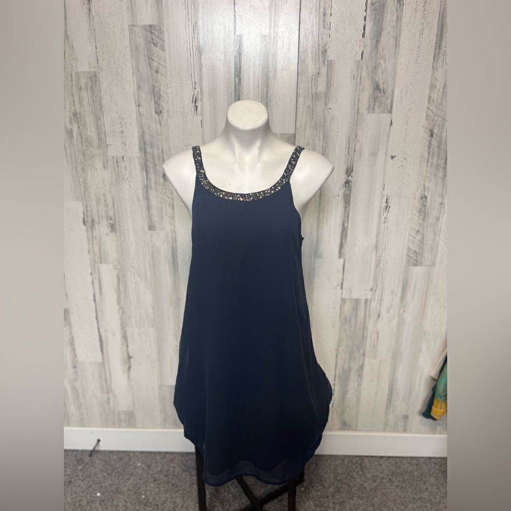 Navy blue dress